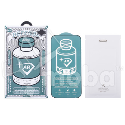 Защитное стекло "Антибликовое" Remax Medicine Glass GL-86 для iPhone 17 Pro Max Черный