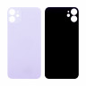 Задняя крышка для iPhone 11 (A2221) Фиолетовый (стекло, узкий вырез под камеру, логотип)