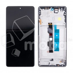 Дисплей для Xiaomi Redmi Note 13 Pro 4G (23117RA68G) модуль с рамкой Черный - OR