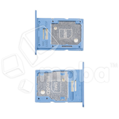Держатель SIM для Samsung Galaxy A15 4G/5G (A155F/A156B) Синий