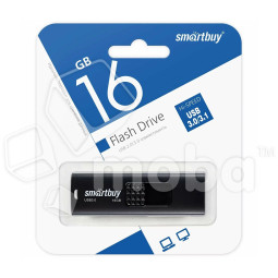 USB-флеш (USB 3.0) 16GB Smartbuy Fashion Черный