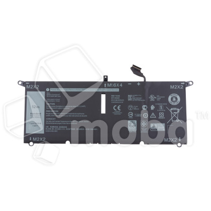 Аккумуляторная батарея для ноутбука Dell XPS 13-9370, 13-9380 (DXGH8) 6500 mAh