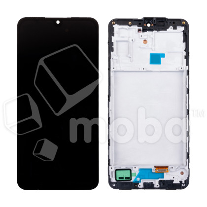 Дисплей для Samsung Galaxy A17 4G (A175F) модуль с рамкой Черный - (OLED) (Full Size)