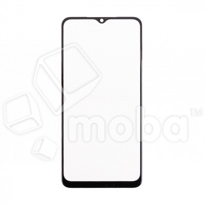 Стекло для переклейки Samsung Galaxy A04 (A045F) в сборе с OCA пленкой Черный - OR (Mitsubishi)