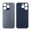 Задняя крышка для iPhone 14 Pro (A2891) Черный (стекло, широкий вырез под камеру, логотип)
