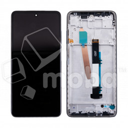 Дисплей для Xiaomi Poco X3 NFC/X3 Pro (M2007J20CG/M2102J20SG) модуль с рамкой Черный - OR