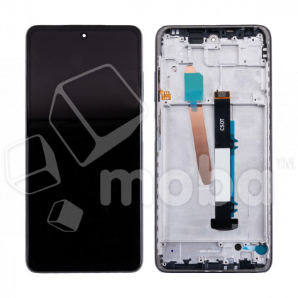 Дисплей для Xiaomi Poco X3 NFC/X3 Pro (M2007J20CG/M2102J20SG) модуль с рамкой Черный - OR