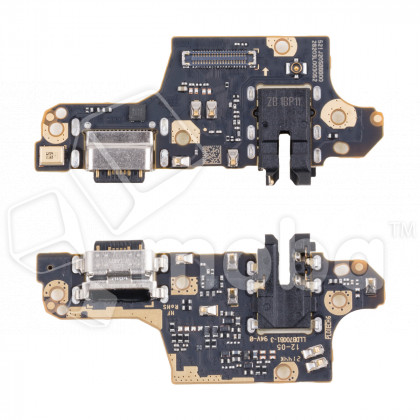 Шлейф для Xiaomi Poco X3 NFC/X3 Pro (M2007J20CG/M2102J20SG) плата системный разъем/разъем гарнитуры/микрофон - OR (SP)