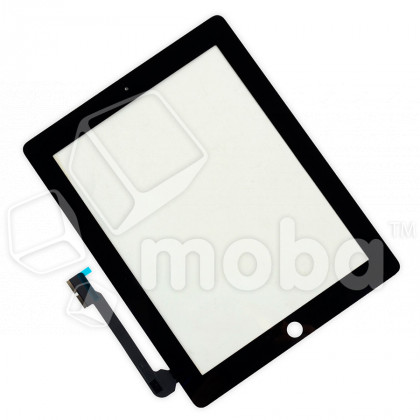 Тачскрин для iPad 3/4 9.7" 2012 (A1416/A1430/A1403/A1458/A1459/A1460) Черный