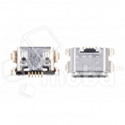 Разъем MicroUSB для Xiaomi Redmi 9A/9C/10A/A1/A1+/A2+/12C/Poco C51