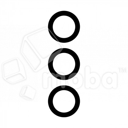 Стекло камеры для Samsung Galaxy S22/S22+ (S901B/S906B) Черный