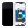 Дисплей для Realme C21/C20/C11 2021/Narzo 50i (RMX3201/RMX3231/RMX3235) модуль с рамкой Черный - OR