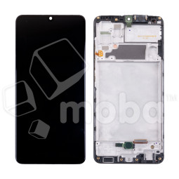 Дисплей для Samsung Galaxy A32 4G (A325F) модуль с рамкой Черный - OR Ref. (SP)