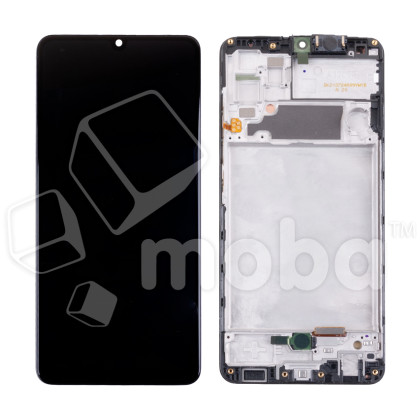 Дисплей для Samsung Galaxy A32 4G (A325F) модуль с рамкой Черный - OR Ref. (SP)