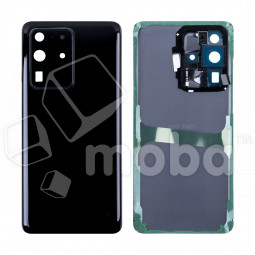 Задняя крышка для Samsung Galaxy S20 Ultra (G988B) Черный - Премиум