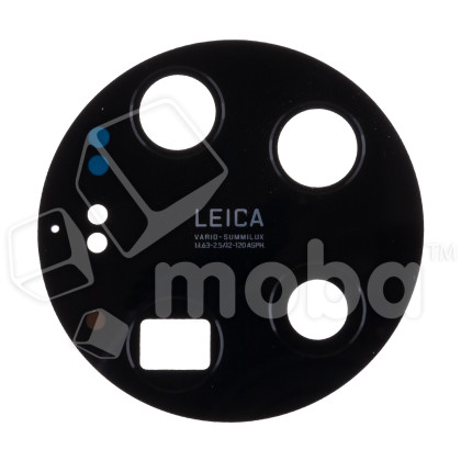 Стекло камеры для Xiaomi 14 Ultra (24030PN60G) Черный