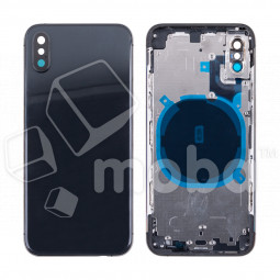Корпус для iPhone Xs (1 Sim) Серый - Премиум