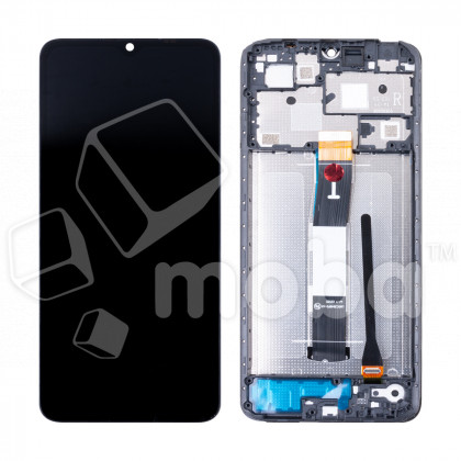 Дисплей для Xiaomi Redmi 12C (22120RN86G) модуль с рамкой Черный - OR