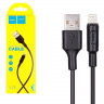 Кабель USB - Lightning Hoco X25 (2А) Черный