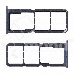 Держатель SIM для Realme 8i (RMX3151) Черный