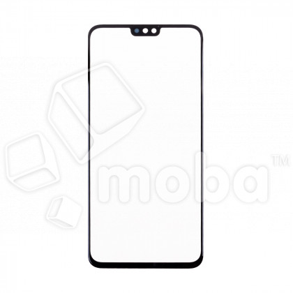 Стекло для переклейки Huawei Honor 8X/9X Lite (JSN-L21) в сборе с OCA пленкой Черный - OR (Mitsubishi)
