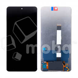 Дисплей для Xiaomi Poco X3 NFC/X3 Pro/Mi 10T Lite (M2007J20CG) в сборе с тачскрином Черный - Стандарт (COG)
