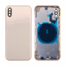 Корпус для iPhone Xs (1 Sim) Золото - Премиум