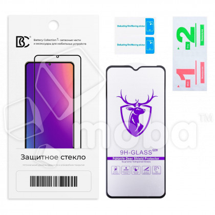 Защитное стекло "Премиум" для Xiaomi Poco M5 Черный
