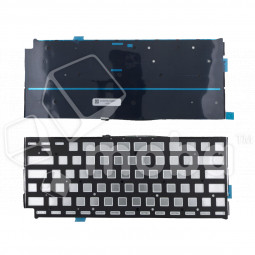 Подсветка клавиатуры для ноутбука MacBook Air M1 13" A2337 (2020, прямой Enter RU) Черный