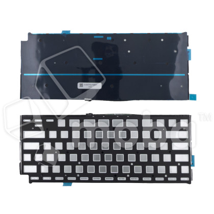 Подсветка клавиатуры для ноутбука MacBook Air M1 13" A2337 (2020, прямой Enter RU) Черный