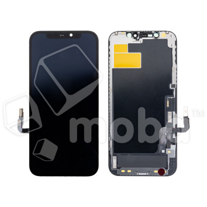 Дисплей для iPhone 12/12 Pro (A2403/A2407) в сборе с тачскрином Черный - (FOG)