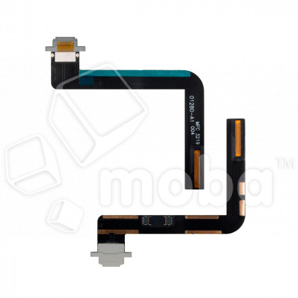 Шлейф для iPad 7/8/9 10.2" 2019/2020/2021 (A2270/A2428/A2429/A2430/A2197/A2198/A2200/A2602/A2603/A2604/A2605) на системный разъем Белый