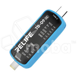 Тестер системного разъема Relife TB-09 SE (Lightning+Type-C)