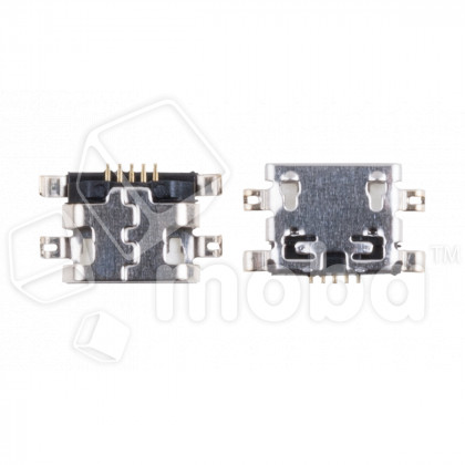 Разъем MicroUSB для Tecno Spark 4/7/Go 2022/Itel Vision 1/1 Pro