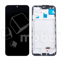 Дисплей для Samsung Galaxy A15 4G/5G (A155F/A156B) модуль с рамкой Черный - (OLED) (Full Size)