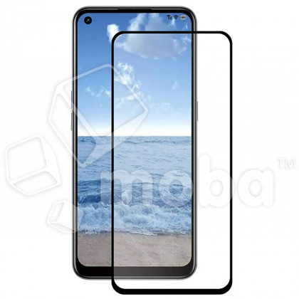 Защитное стекло "Полное покрытие" для OPPO A54 4G/A55 4G Черный