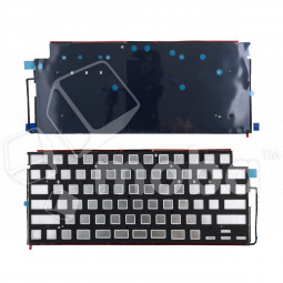 Подсветка клавиатуры для ноутбука MacBook Air M2 13" A2681/A2941/A3113/A3114 (2022-2024, прямой Enter RU) Черный