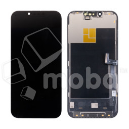Дисплей для iPhone 13 Pro (A2640) в сборе с тачскрином Черный - JCID (Soft OLED, Full HD, 120 Гц) (с верификацией = с привязкой без ошибки)