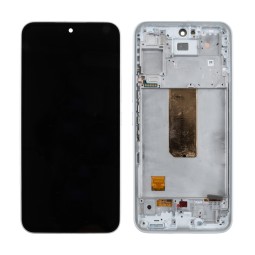 Дисплей для Samsung Galaxy A54 5G (A546E) модуль с рамкой Белый - Сервисный Оригинал