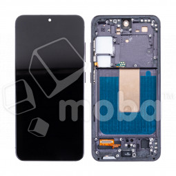 Дисплей для Samsung Galaxy S23 (S911B) модуль с рамкой Черный - (In-Cell)