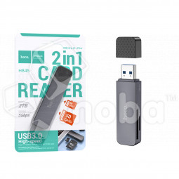 Карт-ридер Hoco HB45 (USB 3.0) Черный