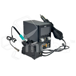 Паяльная станция i2C P30 (фен+паяльник) (150W, Фен - 100-500°C, Паяльник - 100-500°C, LCD)