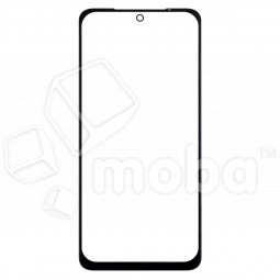 Стекло для переклейки Xiaomi Redmi Note 10/10s/Poco M5s (M2101K7BNY/2207117BPG/M2102K7AG) в сборе с OCA пленкой Черный - OR (Mitsubishi)