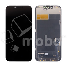 Дисплей для iPhone 13 (A2635) в сборе с тачскрином Черный - JCID (Soft OLED, Full HD) (с верификацией = с привязкой без ошибки)