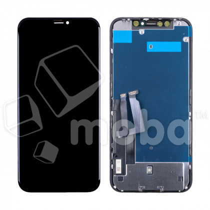 Дисплей для iPhone Xr в сборе с тачскрином Черный - Стандарт