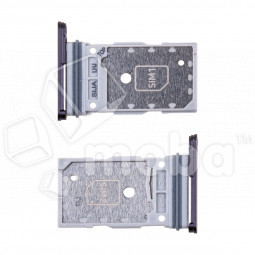 Держатель SIM для Samsung Galaxy S22/S22+ (S901B/S906B) Черный