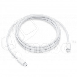Кабель Type-C - Type-C для iPhone 15/15 Plus/15 Pro/15 Pro Max/16/16 Plus/16 Pro/16 Pro Max, MacBook (240W, PD, оплетка нейлон, 2 м) Белый - OR