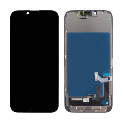 Дисплей для iPhone 14 (A2883) в сборе с тачскрином Черный - (In-Cell, HD+) (площадка под IC)