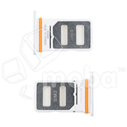 Держатель SIM для Xiaomi Redmi Note 14 Pro+ 5G (24115RA8EG) Голубой