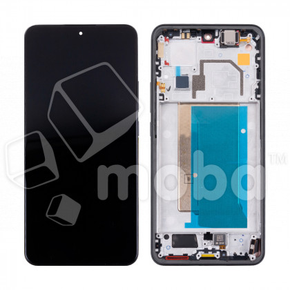 Дисплей для Xiaomi 13T Pro (23078PND5G) модуль с рамкой Черный - OR (SP)